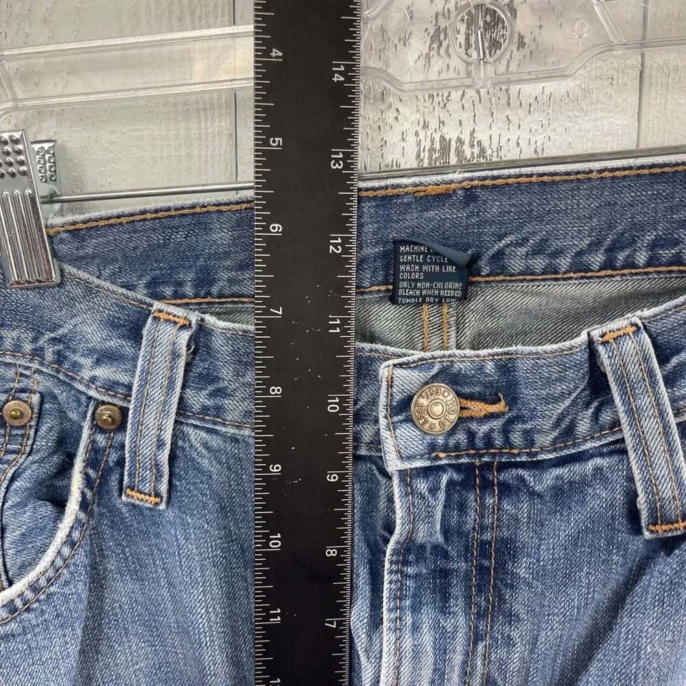 Polo Ralph Lauren Jeans Men's 36/30 Relaxed Fit‎ Straight Leg Blue
